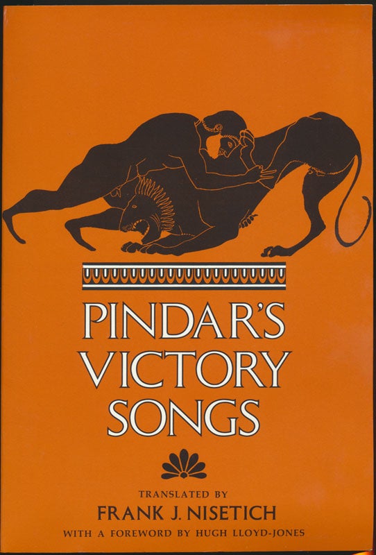 Item #49250 Pindar's Victory Songs. PINDAR.