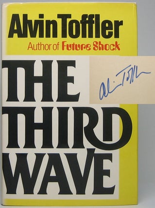 Item #49279 The Third Wave. Alvin TOFFLER