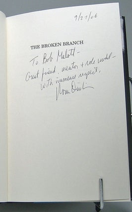 The Broken Branch: How Congress Is Failing America and How to Get It Back.