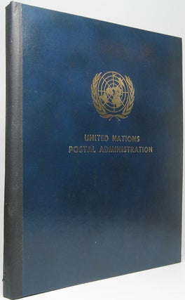 Item #49298 United Nations Postal Administration [front board title]. Adlai E. STEVENSON, II
