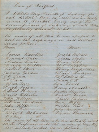 Small Archive of Twelve (12) Documents Signed.