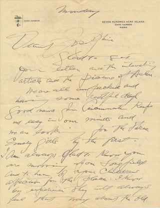Item #49425 Autograph Letter Signed. Charles Dana GIBSON