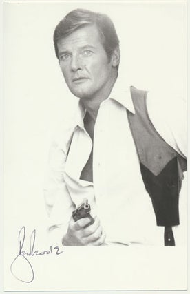 Item #49489 Photograph Signed. Roger MOORE