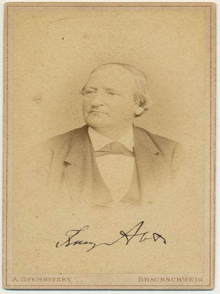 Item #49534 Photograph Signed. Franz ABT