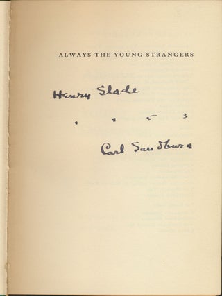 Always the Young Strangers.