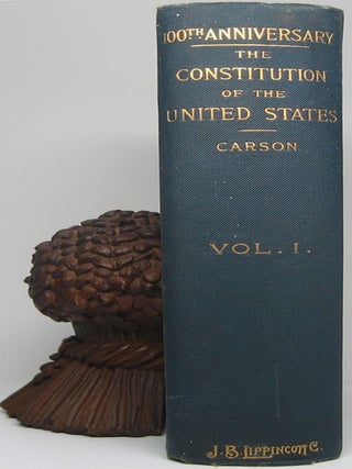 History of the Celebration of the One Hundredth Anniversary of the Promulgation of the. Hampton L. CARSON.
