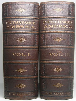 Item #50418 Picturesque America; or, The Land We Live In. A Delineation by Pen and Pencil of the...