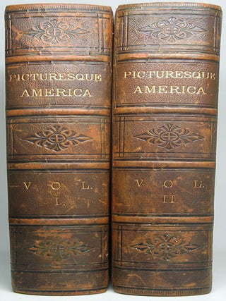Item #50531 Picturesque America; or, The Land We Live In. A Delineation by Pen and Pencil of the...