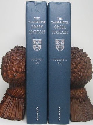 Item #51156 The Cambridge Greek Lexicon. J. DIGGLE, -in-chief
