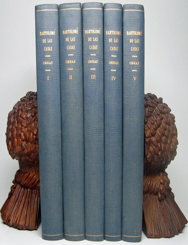 Item #51230 Biblioteca de Autores Espa&ntilde;oles Desde la Formaci&oacute;n del Lenguaje Hasta Nuestros D&iacute;as -- Obras Escogidas. Bartolom&eacute; DE LAS CASAS.