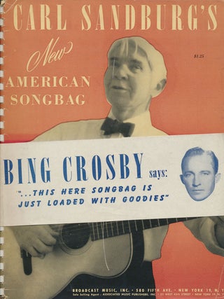 Item #51671 New American Songbag. Carl SANDBURG