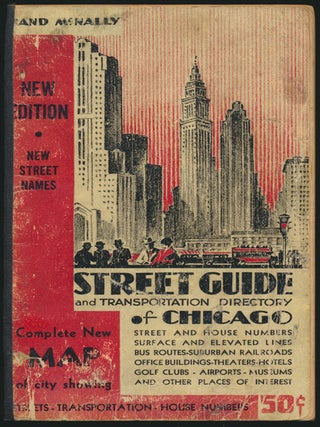 Item #51809 Rand McNally Chicago Street Guide and Transportation Directory. CHICAGO -- MAP