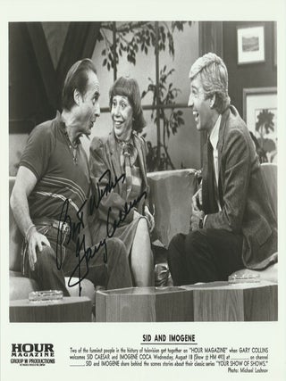 Item #51817 Inscribed Photograph Signed. Gary COLLINS