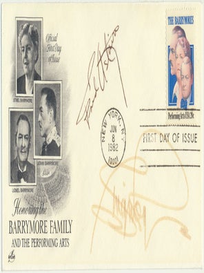 Item #51980 Signed First Day Cover. Fred ASTAIRE, Ginger ROGERS
