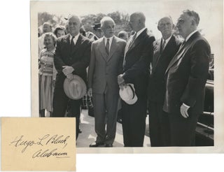Item #52064 Signature / Unsigned Photograph. Hugo L. BLACK