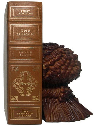 Item #52157 The Origin: A Novel of Charles Darwin. Irving STONE