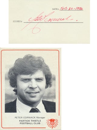 Item #52212 Signature / Unsigned Photograph. Peter CORMACK