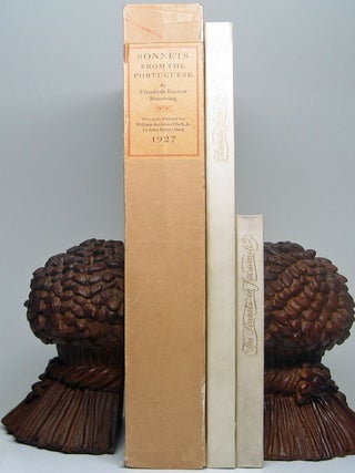 Item #52245 Sonnets from the Portuguese. Elizabeth Barrett BROWNING