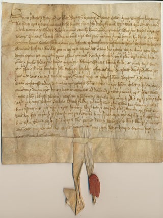 Item #52517 Land Grant. 15th CENTURY LEGAL DOCUMENT