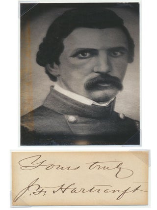 Item #52834 Signature and Salutation. John F. HARTRANFT