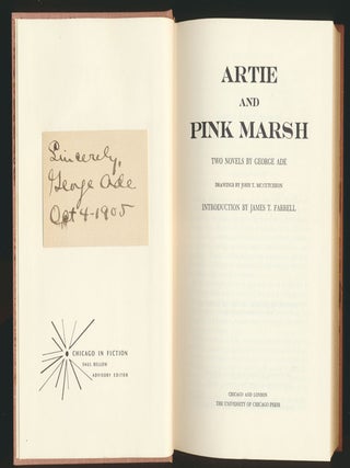 Artie and Pink Marsh: Two Novels.