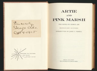 Artie and Pink Marsh: Two Novels.