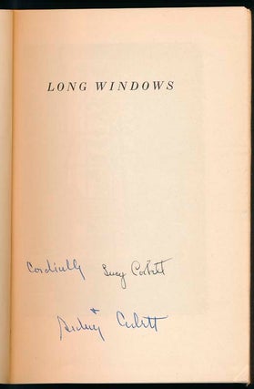 Item #7296 Long Windows: Being More Pot Shots from a Grosse Ile Kitchen. Lucy CORBETT, Sidney...